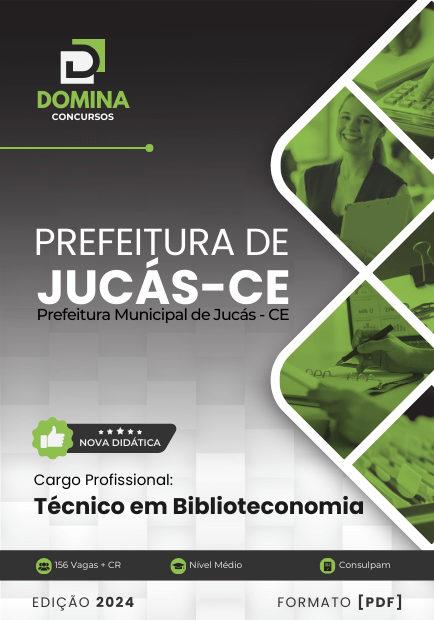 Apostila Técnico em Biblioteconomia Jucás CE 2024