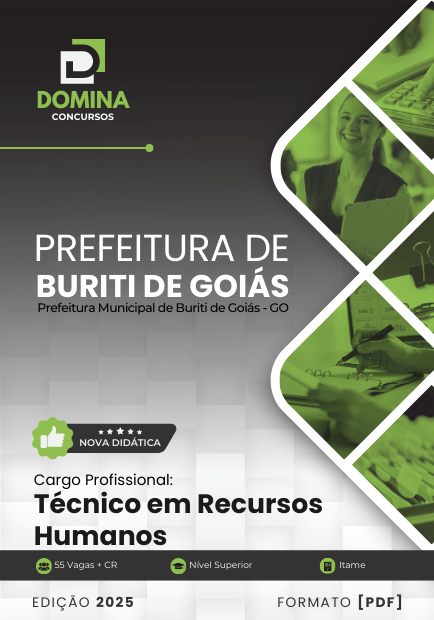 Apostila Técnico Recursos Humanos Buriti de Goiás GO 2024