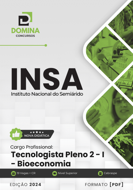 Apostila Tecnologista Pleno 2 Bioeconomia INSA 2024