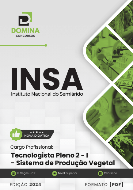 Apostila Tecnologista Pleno 2 Sistema Produção Vegetal INSA 2024