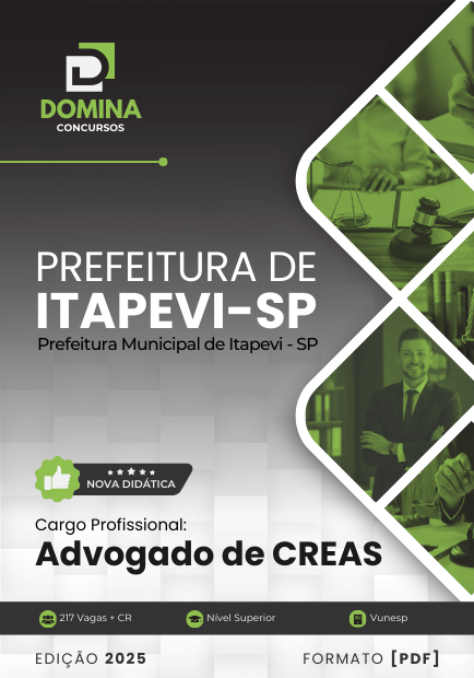 Apostila Advogado de CREAS Itapevi SP 2025