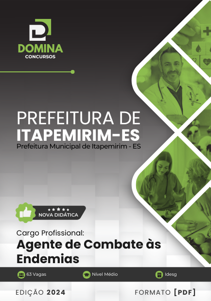 Apostila Agente de Combate às Endemias Itapemirim ES 2024