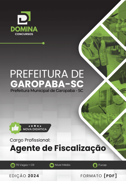 Apostila Agente de Fiscalização Garopaba SC 2024