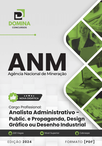 Apostila Analista Administrativo Publicidade ANM 2024