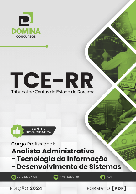 Apostila Analista ADM TI Desenvolvimento Sistema TCE RR 2024