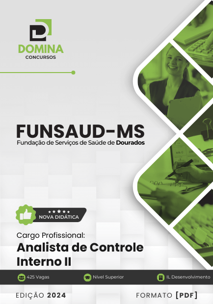 Apostila Analista Controle Interno II FUNSAUD MS 2025