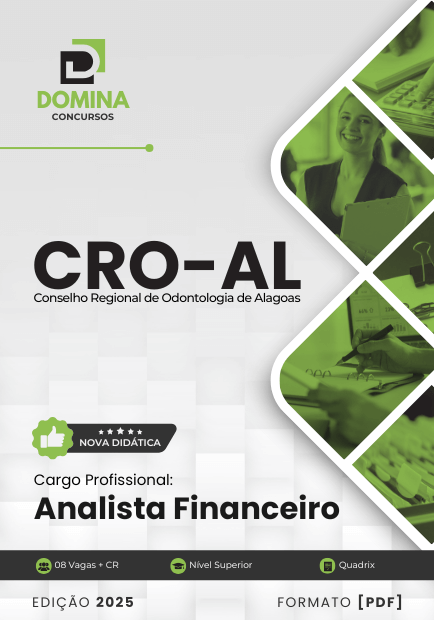 Apostila Analista de Financeiro CRO AL 2025