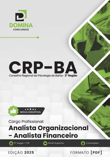 Apostila Analista Financeiro CRP BA 2025