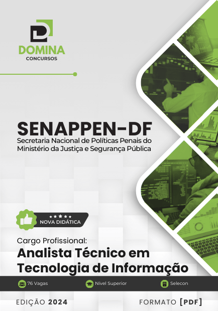 Apostila Analista Tecnologia Informação SENAPPEN 2024