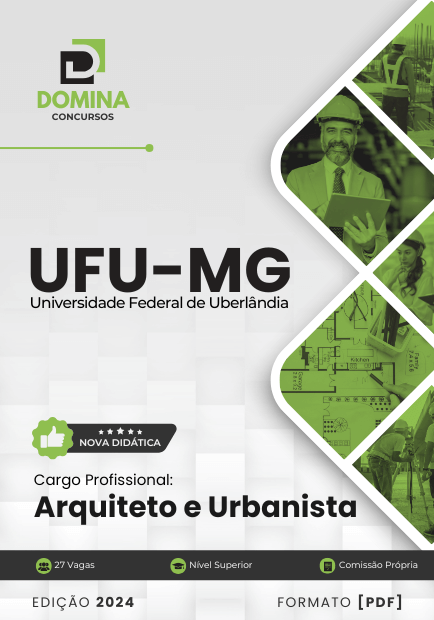 Apostila Arquiteto Urbanista UFU MG 2024