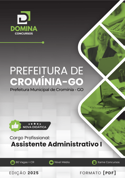 Apostila Assistente Administrativo Cromínia GO 2025