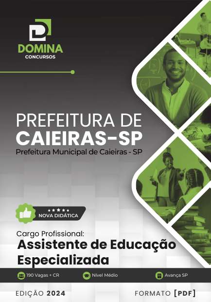 Apostila Assistente de Educação Especializada Caieiras SP 2024