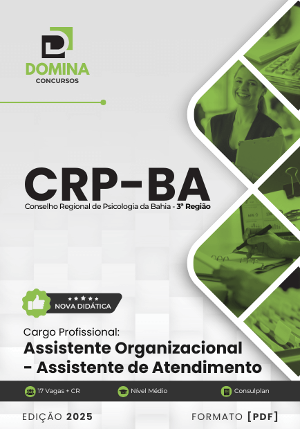 Apostila Assistente de Atendimento CRP BA 2025