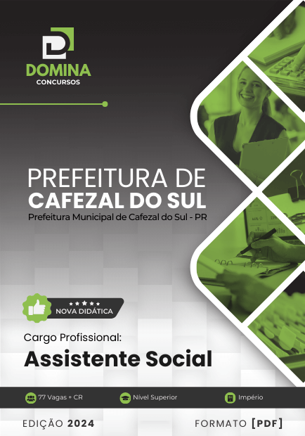 Apostila Assistente Social Prefeitura Cafezal do Sul PR 2024