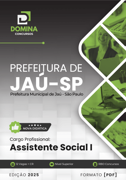 Apostila Assistente Social Jaú SP 2025