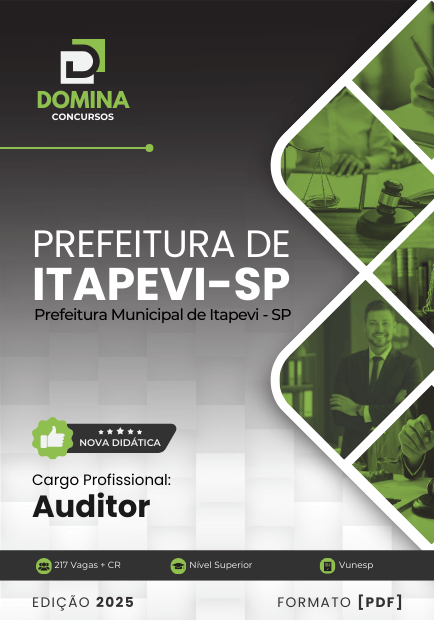 Apostila Auditor Itapevi SP 2025