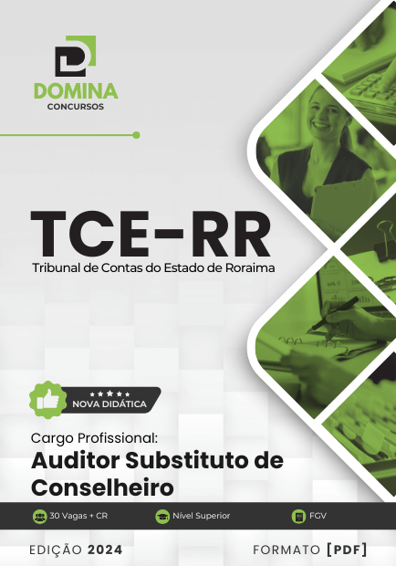 Apostila Auditor Substituto de Conselheiro TCE RR 2024