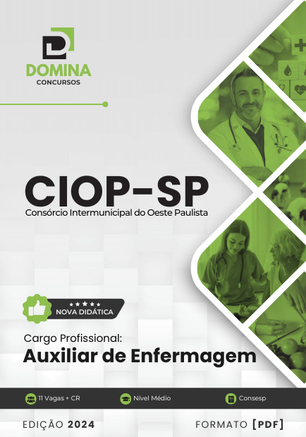 Apostila Auxiliar de Enfermagem CIOP SP 2024