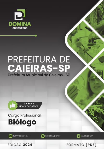 Apostila Biólogo Caieiras SP 2024