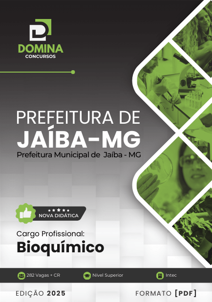 Apostila Bioquímico Jaíba MG 2025