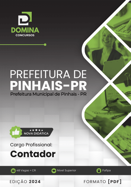 Apostila Contador Pinhais PR 2024