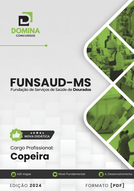 Apostila Copeira FUNSAUD MS 2025