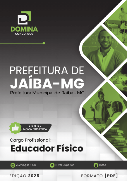 Apostila Educador Físico Jaíba MG 2025