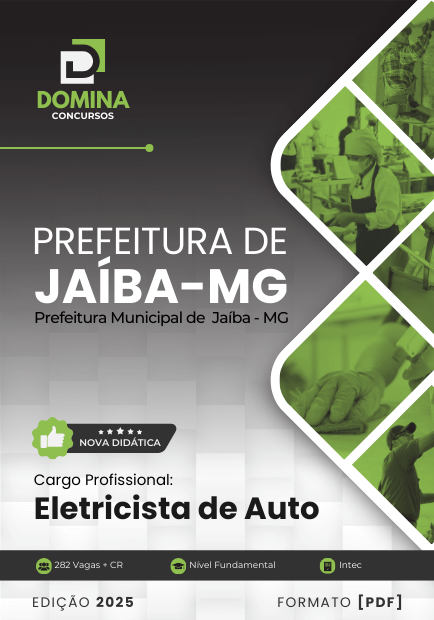 Apostila Eletricista de Autos Jaíba MG 2025