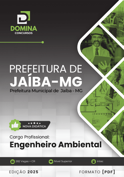 Apostila Engenheiro Ambiental Jaíba MG 2025