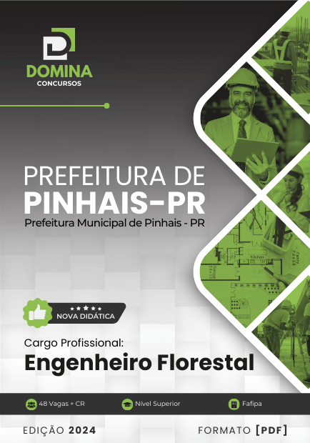 Apostila Engenheiro Florestal Pinhais PR 2024