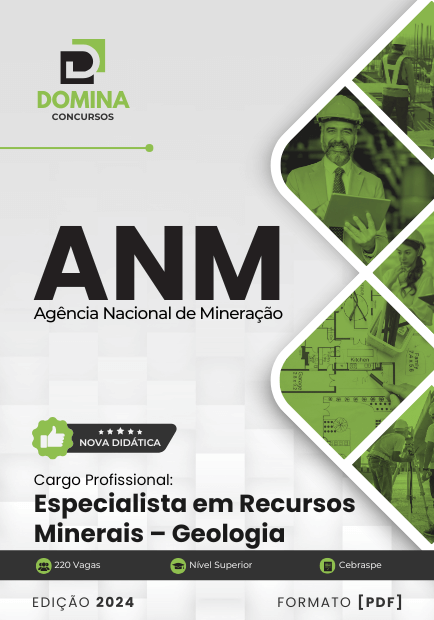 Apostila Especialista Recursos Geologia ANM 2024