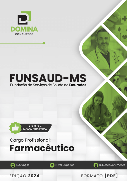 Apostila Farmacêutico FUNSAUD MS 2025