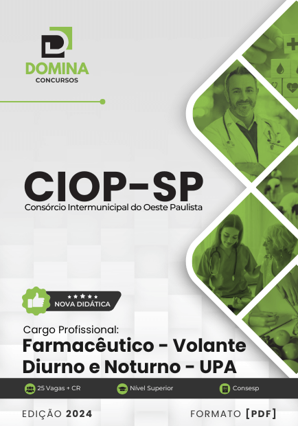 Apostila Farmacêutico CIOP SP 2024