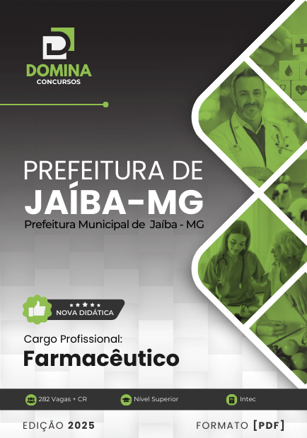 Apostila Farmacêutico Jaíba MG 2025