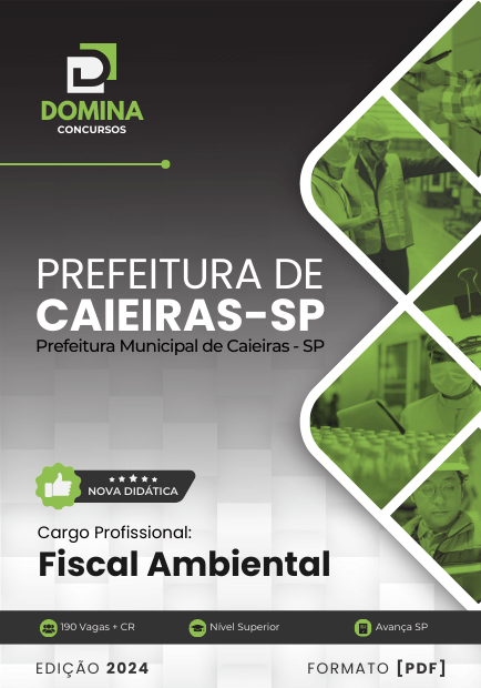 Apostila Fiscal Ambiental Caieiras SP 2024