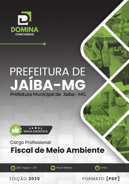 Apostila Fiscal de Meio Ambiente Jaíba MG 2025