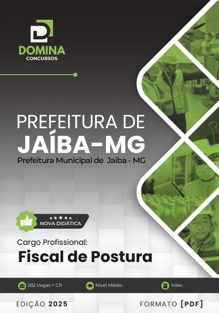 Apostila Fiscal de Posturas Jaíba MG 2025