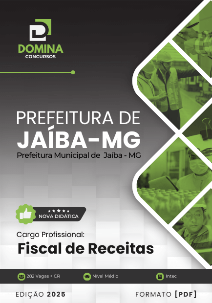 Apostila Fiscal de Receitas Jaíba MG 2025