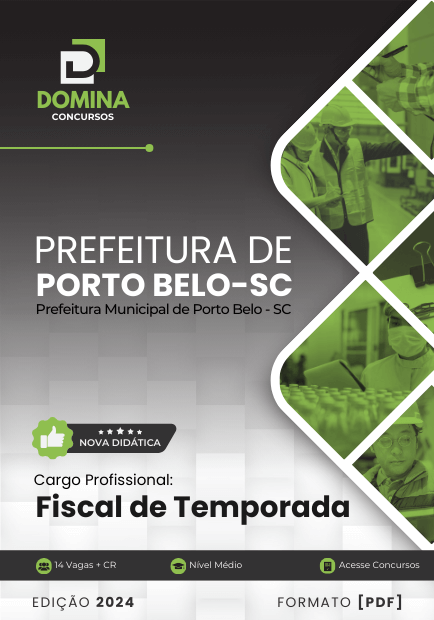 Apostila Fiscal de Temporada Porto Belo SC 2024