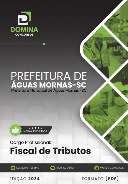 Apostila Fiscal de Tributos Águas Mornas SC 2024