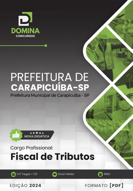 Apostila Fiscal de Tributos Carapicuíba SP 2024