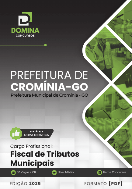 Apostila Fiscal de Tributos Cromínia GO 2025