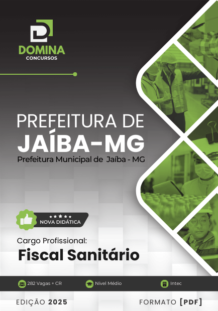 Apostila Fiscal Sanitário Jaíba MG 2025