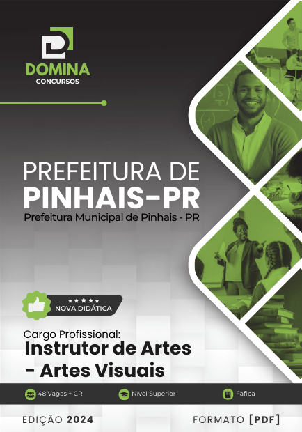 Apostila Instrutor Artes Visuais Pinhais PR 2024