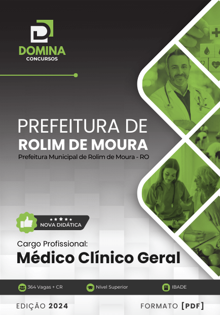 Apostila Médico Clínico Geral Rolim de Moura RO 2024