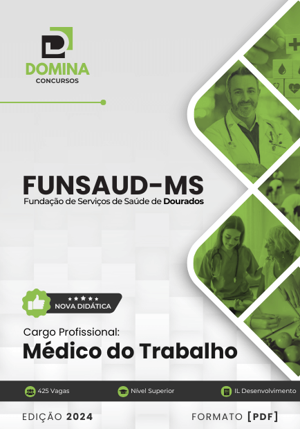 Apostila Médico Trabalho FUNSAUD MS 2025