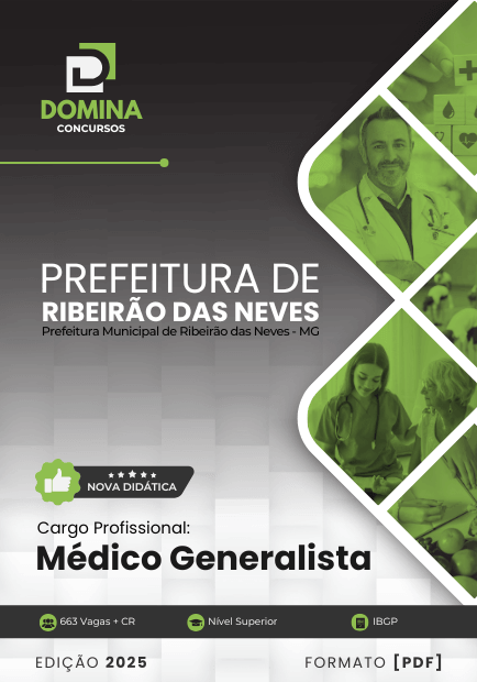 Apostila Médico Generalista Ribeirão das Neves MG 2025