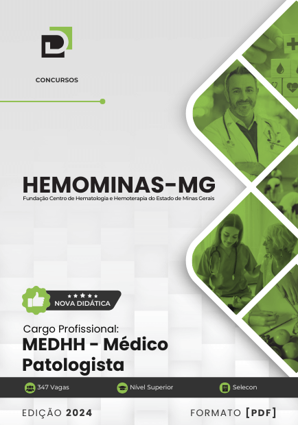 Apostila MEDHH Médico Patologista Hemominas MG 2024