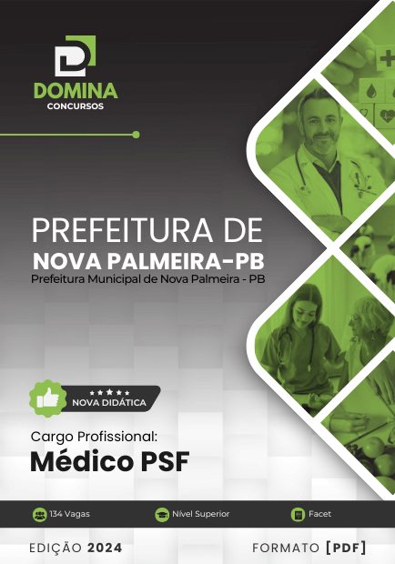 Apostila Médico PSF Nova Palmeira PB 2024