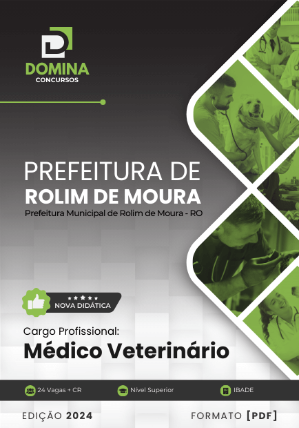 Apostila Médico Veterinário Rolim de Moura RO 2024